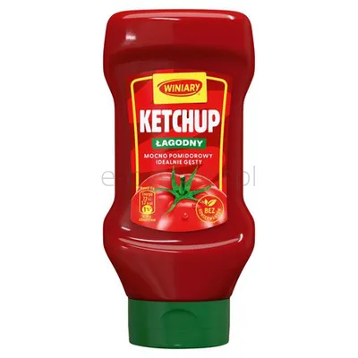 WINIARY Ketchup Łagodny 450g