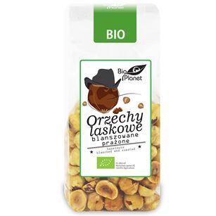 Orzechy Laskowe Blanszowane Prażone Bio 100 G - Bio Planet [BIO]