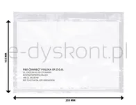 Koperta/Przylga Kurierska Office Products, C5, 500Szt., Transparentna - 3