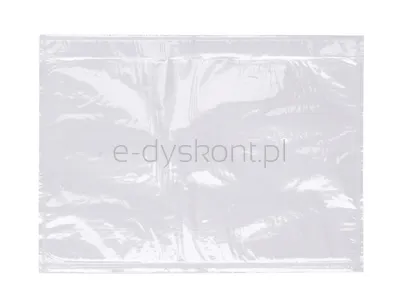 Koperta/Przylga Kurierska Office Products, C5, 500Szt., Transparentna