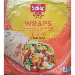 Wraps, (tortilla 2x80g),160g Schar