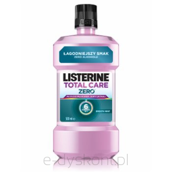 Listerine Płyn Do Płukania Jamy Ustnej Total Care Łagodny Smak 500Ml