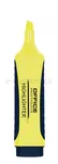 Zakreślacz OFFICE PRODUCTS z gumowym uchwytem, 2-5mm, żółty - 2