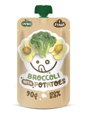 Ovko Danie Brokuł-Ziemniak Po 6 Miesiącu Życia Bio 90 G