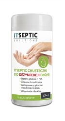 Itseptic Chusteczki Do Dezynfekcji Dłoni Duża Tuba, 100Szt.