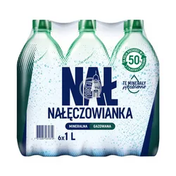 Nałęczowianka Woda Gazowana 1 L Pet SK