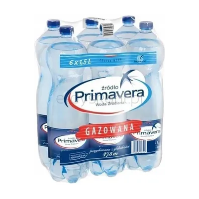Primavera Woda Gazowana Pet 1,5L