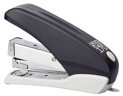 Sax Zszywacz 170, zszywa do 40 kartek, front loader, łatwiejsze zszywanie, czarny