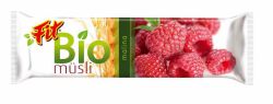 Fit Bio Baton Musli Malinowy Bio 30 G (Opak. Zbiorcze)
