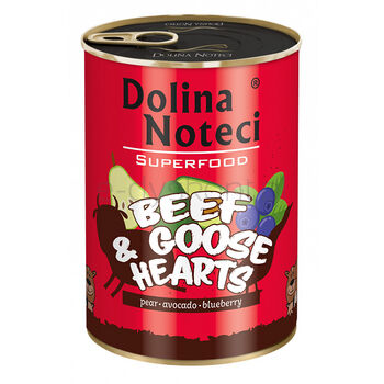 Dolina Noteci Superfood Wołowina i Serca Gęsi 400g