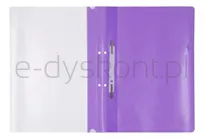Office Products Skoroszyt, PP, A4, 2 otwory, 100/170mikr., wpinany, fioletowy  - 2