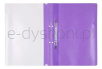 Office Products Skoroszyt, PP, A4, 2 otwory, 100/170mikr., wpinany, fioletowy  - 2