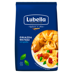 Lubella Makaron Gniazda Wstęgi 400 G