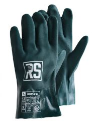 RS Duplo Rękawice chemiczne 27 cm, rozm. 10, zielone