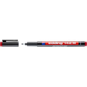 Foliopis E-142 M Edding, 1Mm, Czerwony