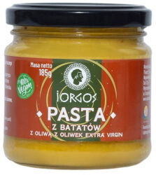 Iorgos Pasta z batatów z oliwą z Oliwek extra virgin 185g