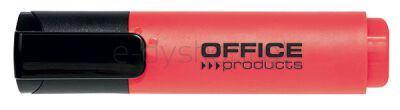Office Products Zakreślacz Fluorescencyjny, 2-5Mm (Linia), Czerwony 