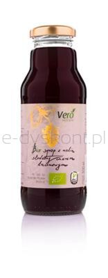 Vero Syrop Z Malin Słodzony Cukrem Trzcinowym Bio 300 Ml
