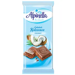 Alpinella Czekolada Mleczna Z Wiórkami Kokosowymi 90G