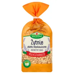 Szczytno Płatki Pełnoziarniste Żytnie 400G