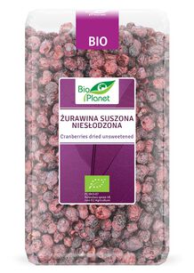 Żurawina Suszona Niesłodzona Bio 150 G - Bio Planet [BIO]