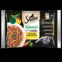 Sheba Nature's Collection Drobiowe smaki w galaretce 340 g (4x85 g)