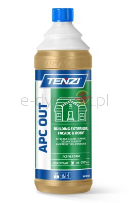 Tenzi Koncentrat do mycia fasad, elewacji, tarasów Apc Out, anglojęzyczna etykieta, 1l