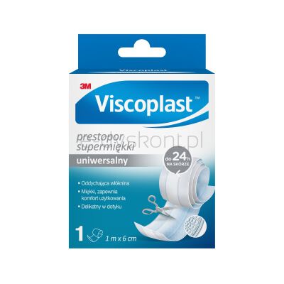 Viscoplast Elastyczny, Plaster Do Cięcia, 1 M X 6 Cm, Pudełko/1 Szt.
