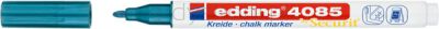 Edding Marker Kredowy E-4085 1-2 Mm, Metaliczny Niebieski