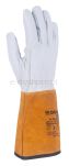 Rękawice spawalnicze Donau SAFETY DS-KEV WELTIG, kevlar, skóra kozia, rozm. 11/XXL, biało-złote - 2