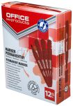 Office Products Marker Permanentny Okrągły, 1-3Mm (Linia), Czerwony  - 2