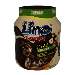 Lino Lada Gold Creamy Krem do smarowania z orzechami laskowymi i kakao 350 g