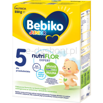 Bebiko Junior 5 Odżywcza formuła na bazie mleka dla przedszkolaka 550 g