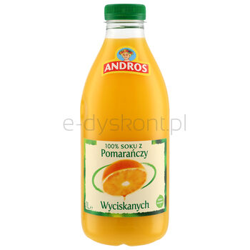 Andros Sok z pomarańczy wyciskanych 1l SK