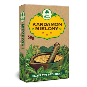 Kardamon Mielony 50 G - Dary Natury [BIO]