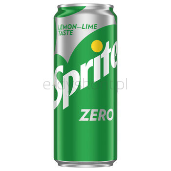 Sprite Zero Sugar o smaku cytrynowo-limonkowym 330 ml SK