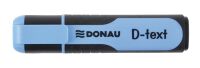 Donau Zakreślacz D-Text, 1-5mm (linia), eurozawieszka, niebieski [BIURO]