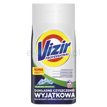 Vizir Professional Proszek Do Prania Alpine, 130 prań, 7.15 kg