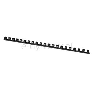 Office Products Grzbiety do bindowania A4, 12mm (95 kartek), 100 szt., czarne