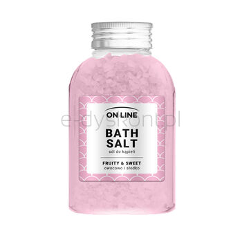 On Line Sól Do Kąpieli Fruity Sweet Pink 600G