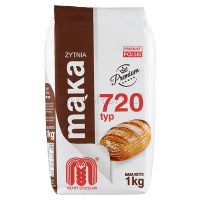 Stoisław Mąka Żytnia Typ 720 1 Kg