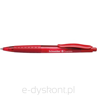 Długopis automatyczny SCHNEIDER Suprimo, M, czerwony