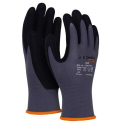 Donau Rękawice Safety Flex, Kat. Ii, Rozm. 7, Szare