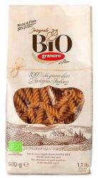 Granoro Makaron Fusilli Pełnoziarnisty Bio 500 G