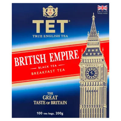 Tet Herbata Miesznaka British Empire Black 100 Torebek X 2G