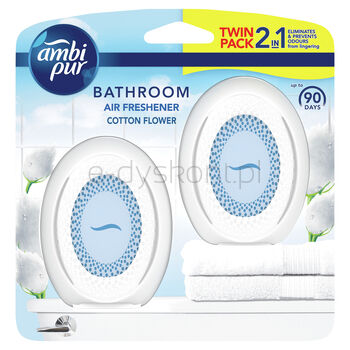 Ambi Pur Dyfuzor Do Odświeżacza Powietrza Łazienka Cotton Fresh 2X7,5Ml