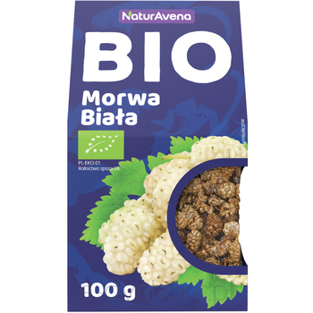 Naturavena Ekologiczna Morwa Biała 100G