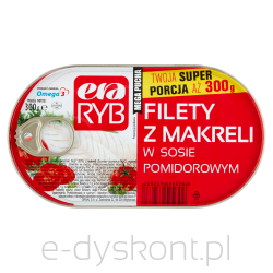 Era Ryb Filety Z Makreli W Sosie Pomidorowym Eo 300 G