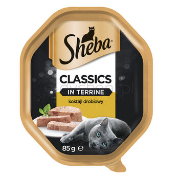 Sheba Tacka Classic in terrine Koktajl drobiowy 85g