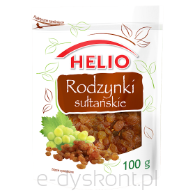 Helio Rodzynki Sułtańskie 100 G 